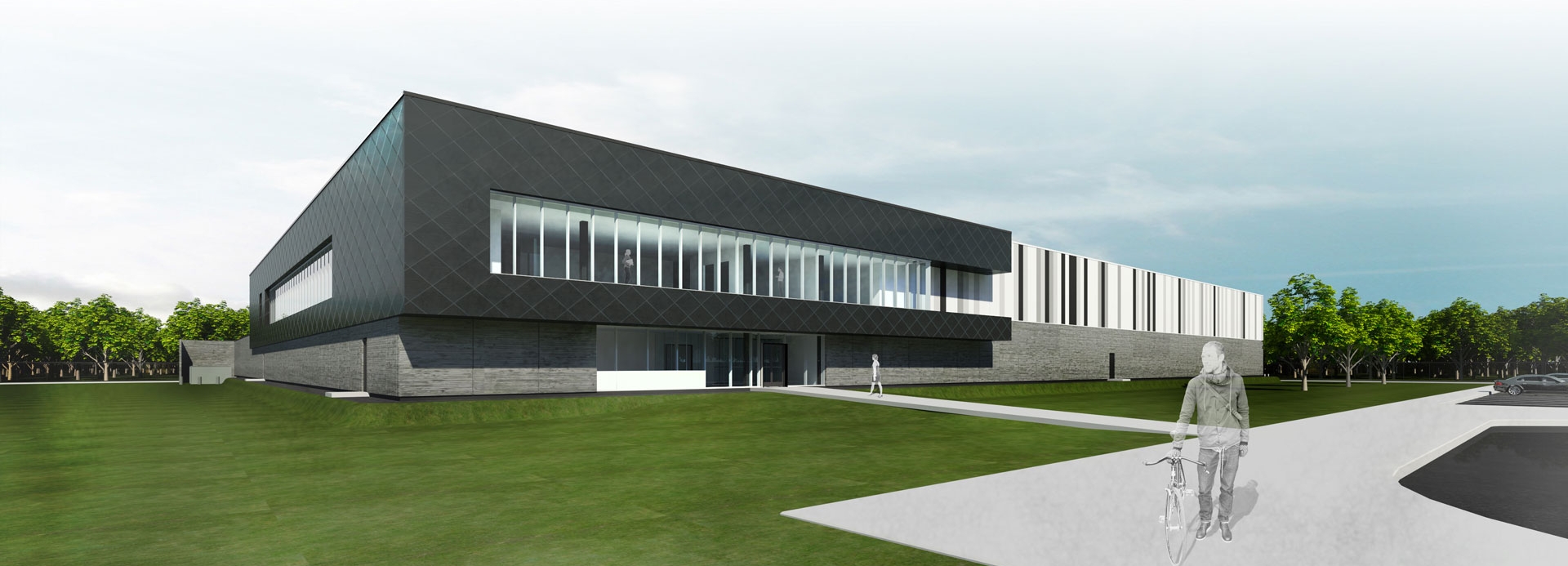 Design conceptuel pour un nouveau centre de traitement modulaire